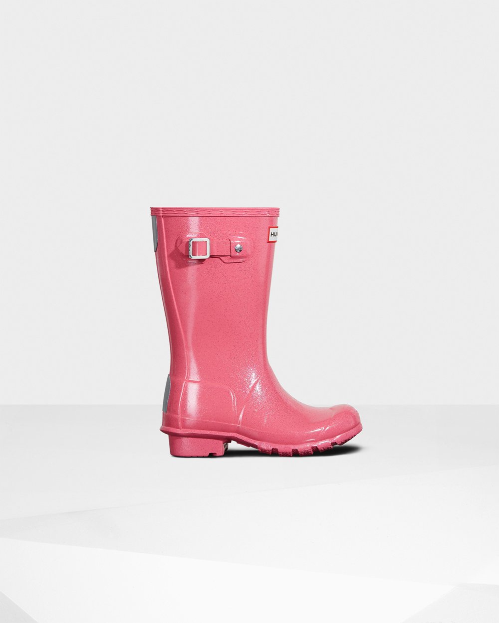 Regenlaarzen Kinderen - Hunter Original Starcloud - Roze - 96ERFYUNM